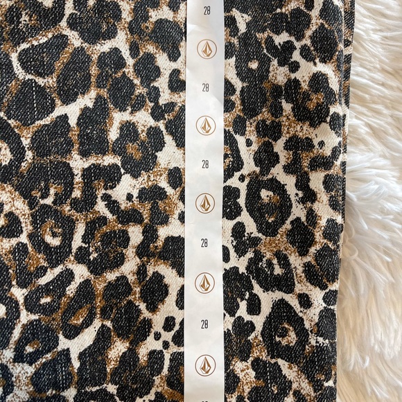 Volcom Super Stoned Skinny Jeans Animal Print - Picture 7 of 11